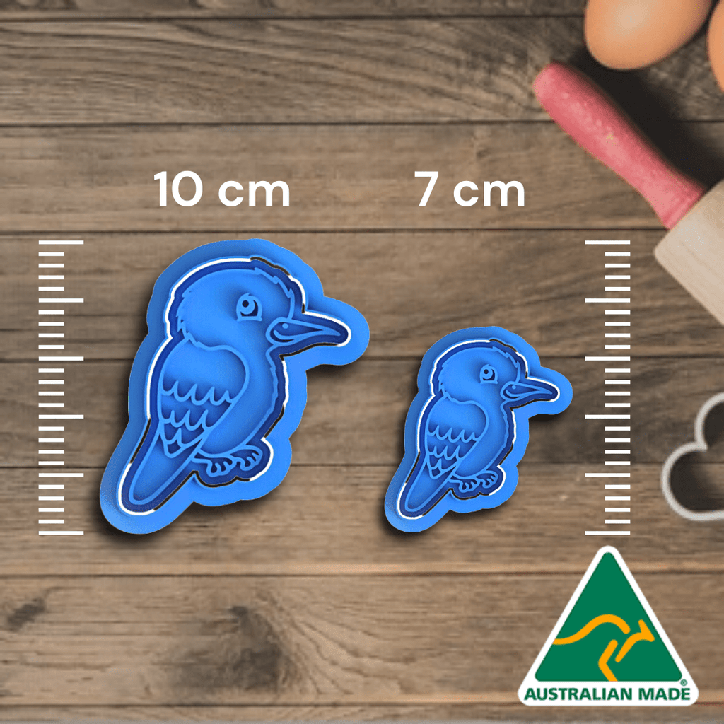 Australian Cookie Cutters Cookie Cutters Kookaburra Cookie Cutter And Embosser Stamp