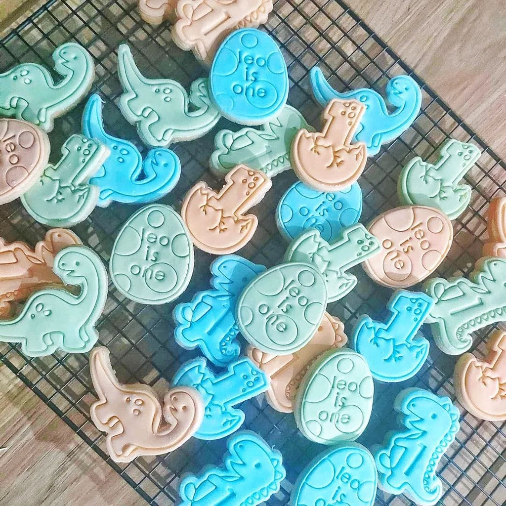 Australian Cookie Cutters Cookie Cutters Dinosaur Egg Numbers Cookie Cutters and Stamps