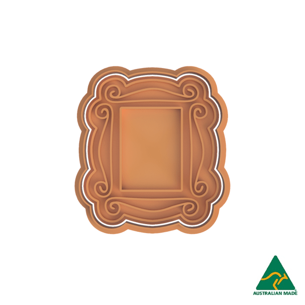 Australian Cookie Cutters Cookie Cutters Friends- Frame Cookie Cutter and Embosser Stamp