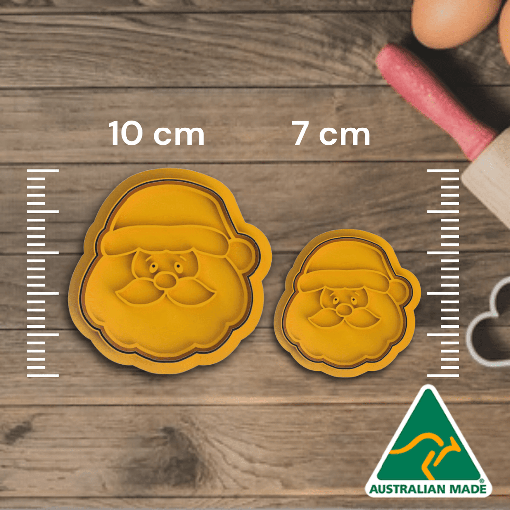 Australian Cookie Cutters Cookie Cutters Christmas Eve Santa Cookie Cutter and Embosser Stamp