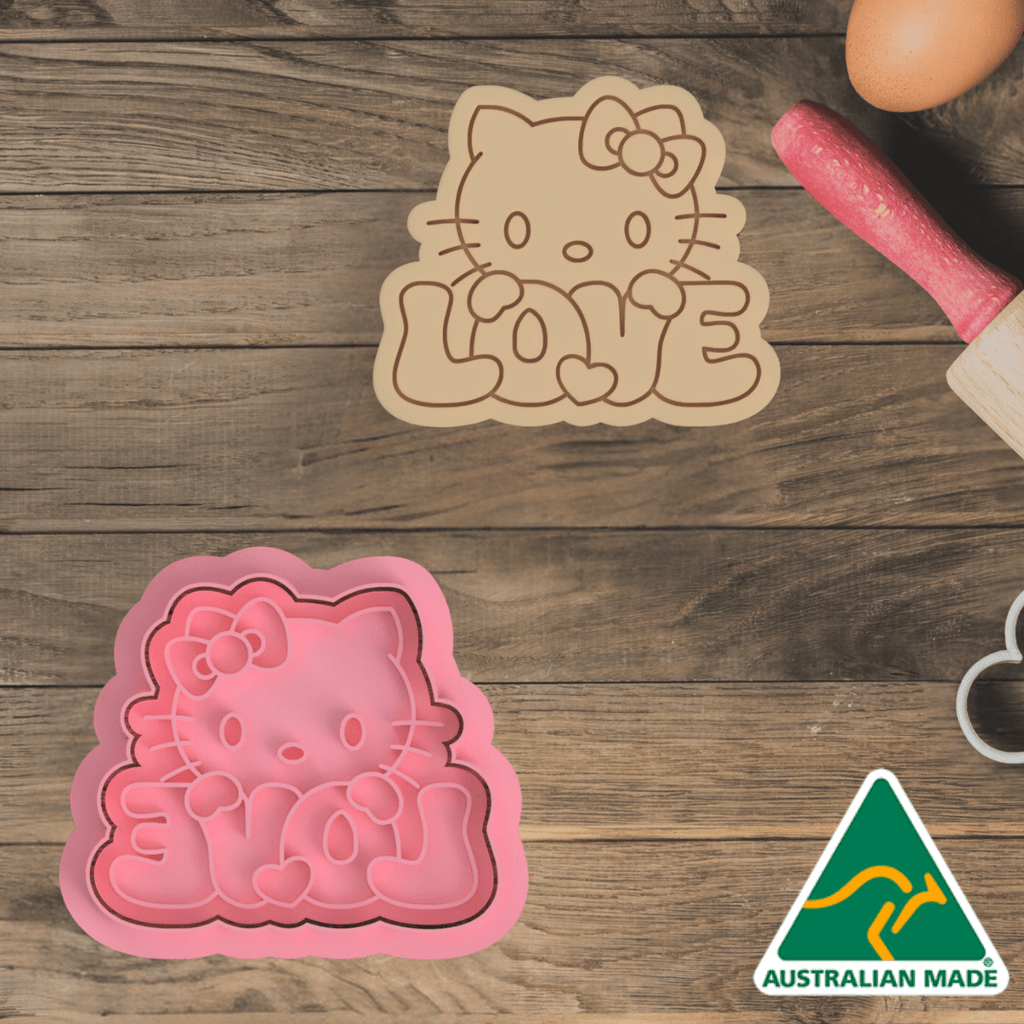 Australian Cookie Cutters Cookie Cutters Copy of Winnie The Pooh Cookie Cutter and Embosser Stamp