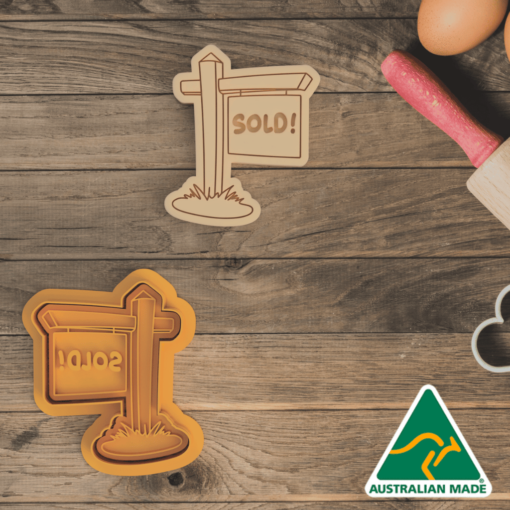 Australian Cookie Cutters Cookie Cutters Sold Cookie Cutter and Embosser Stamp