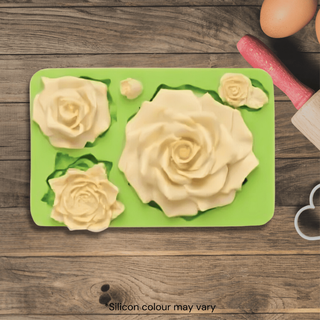 Assorted Rose Silicone Mould