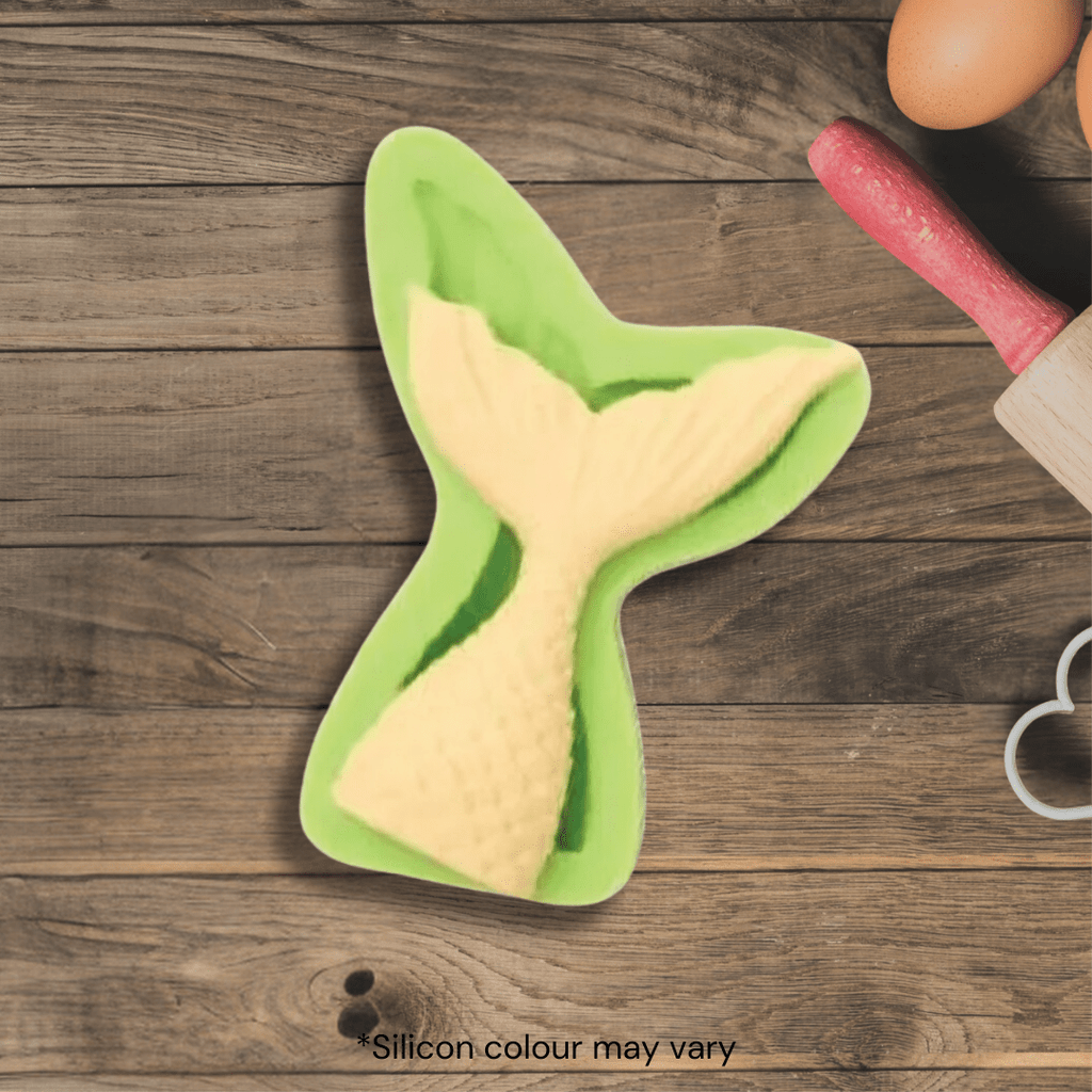 Australian Cookie Cutters Silicone Mould Mermaid Tail Small Silicone Mould