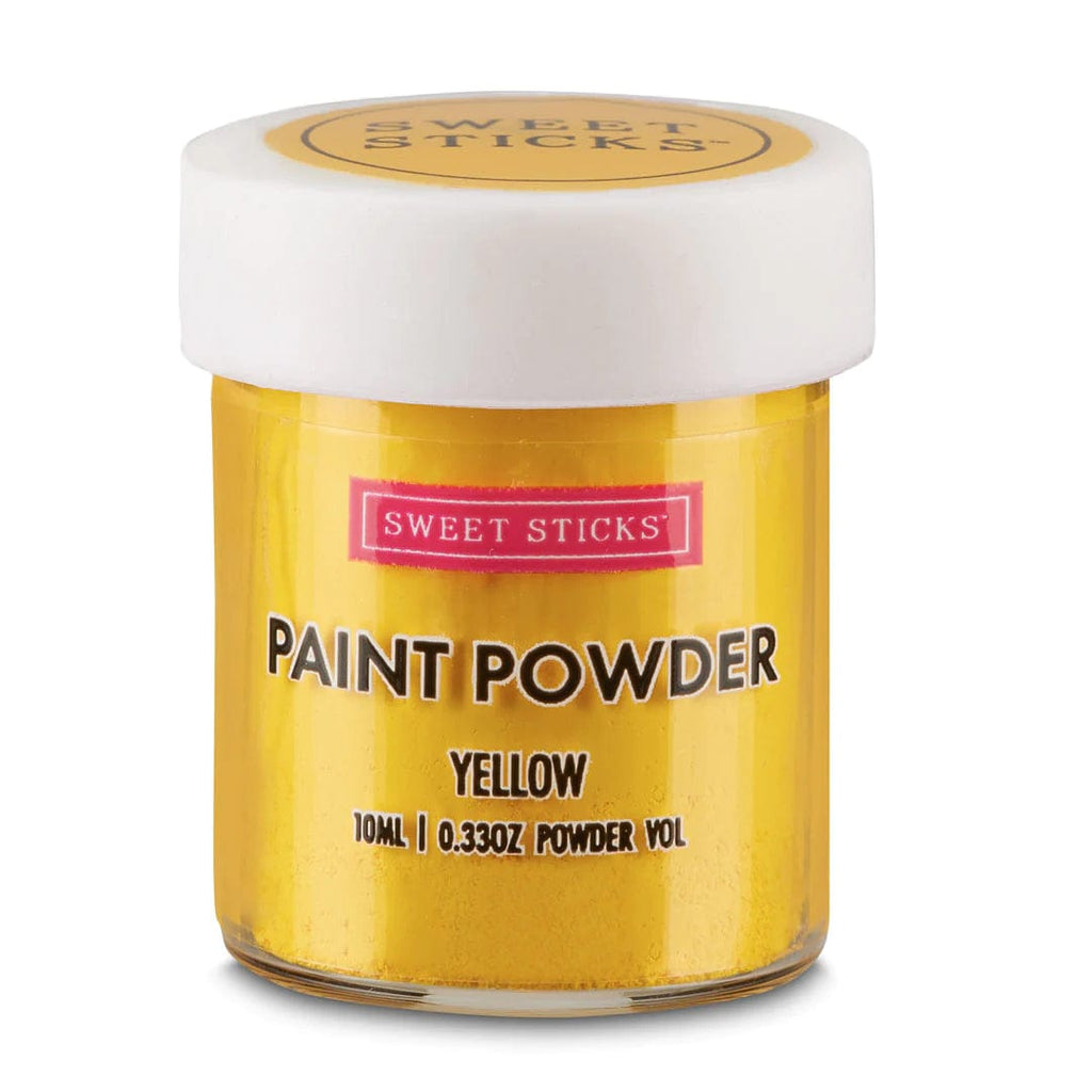 Sweet Sticks Yellow Paint Powder