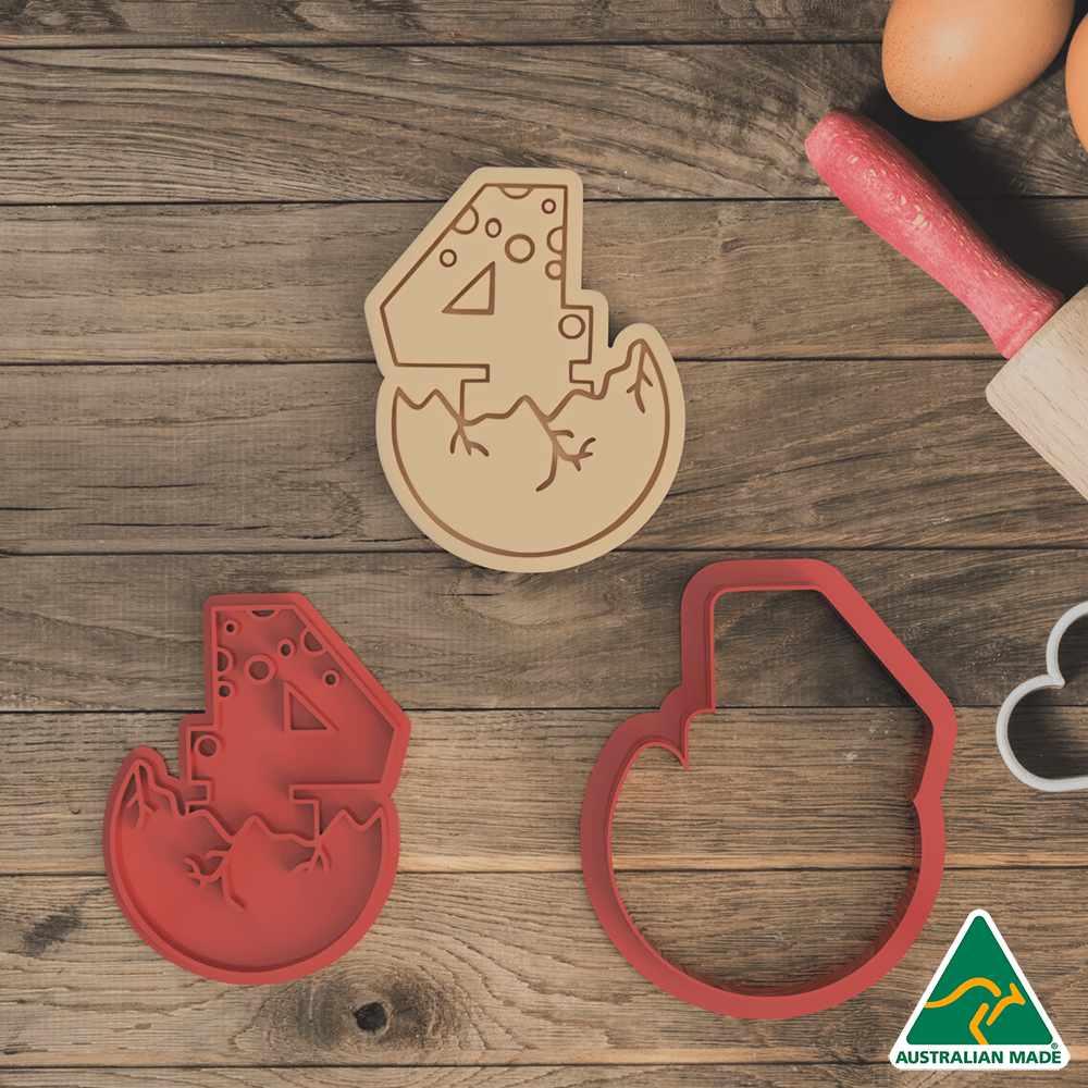 Dinosaur Egg Numbers Cookie Cutters and Stamps