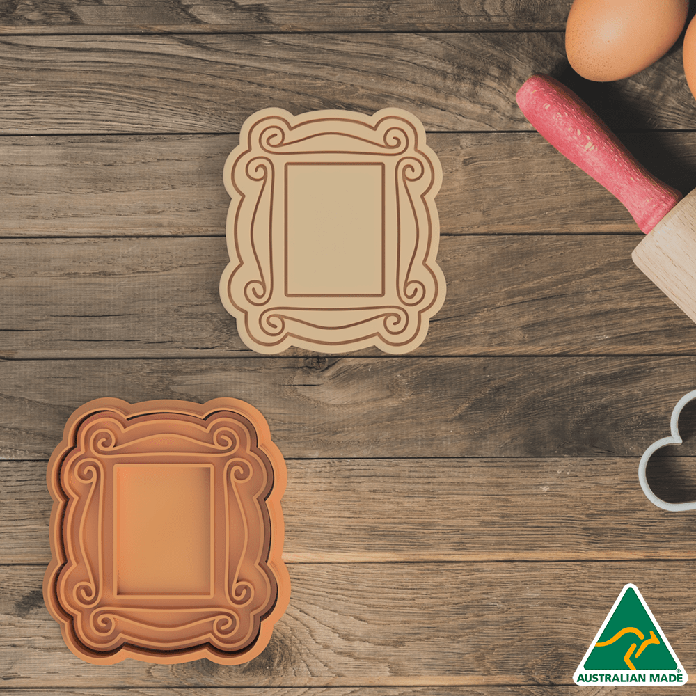 Australian Cookie Cutters Cookie Cutters Friends- Frame Cookie Cutter and Embosser Stamp