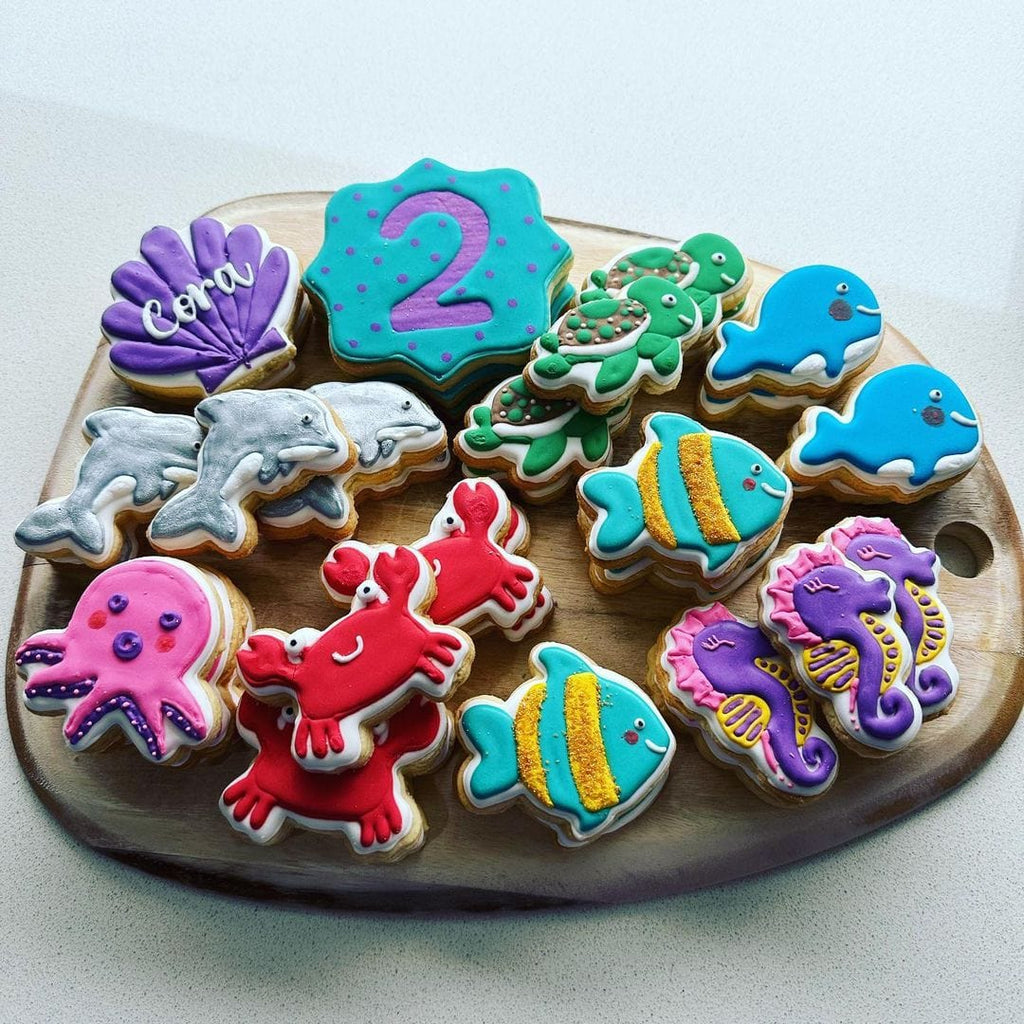 Sea Creatures- Dolphin Cookie Cutter And Embosser Stamp