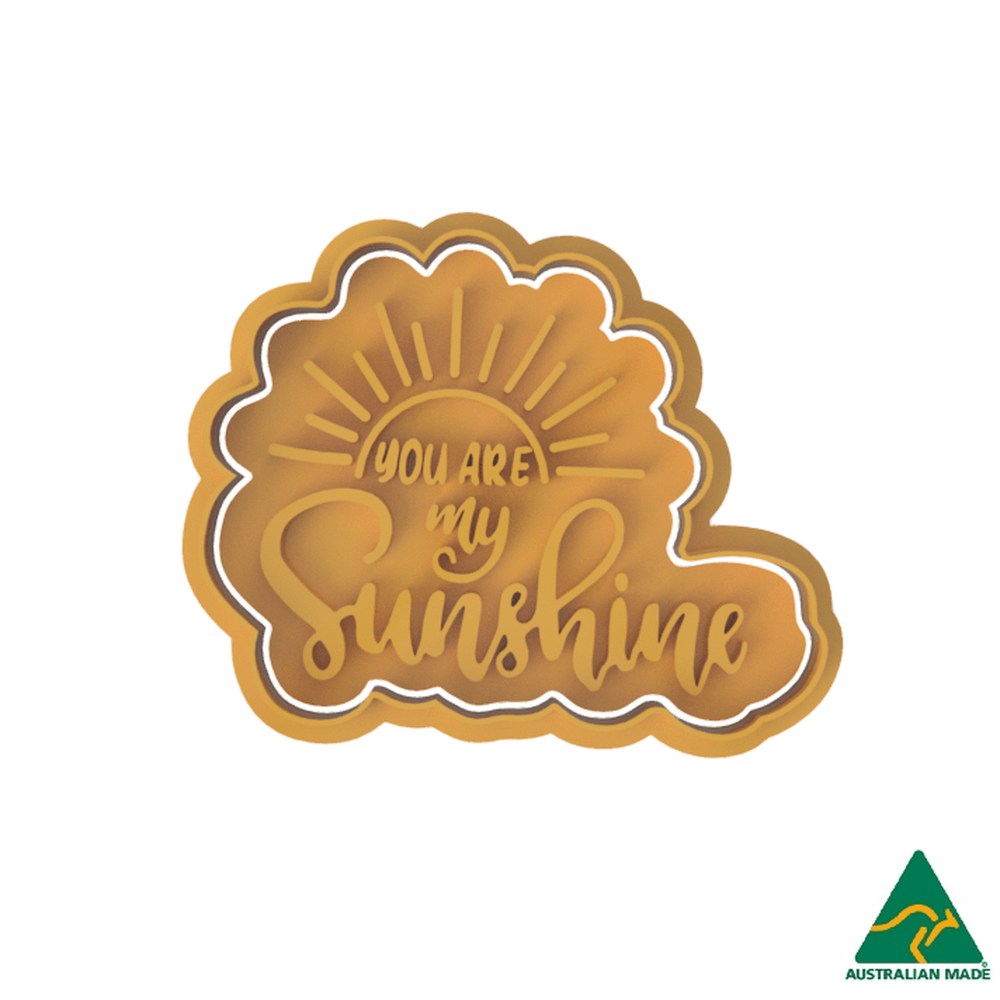 You Are My Sunshine Cookie Cutter and Embosser Stamp