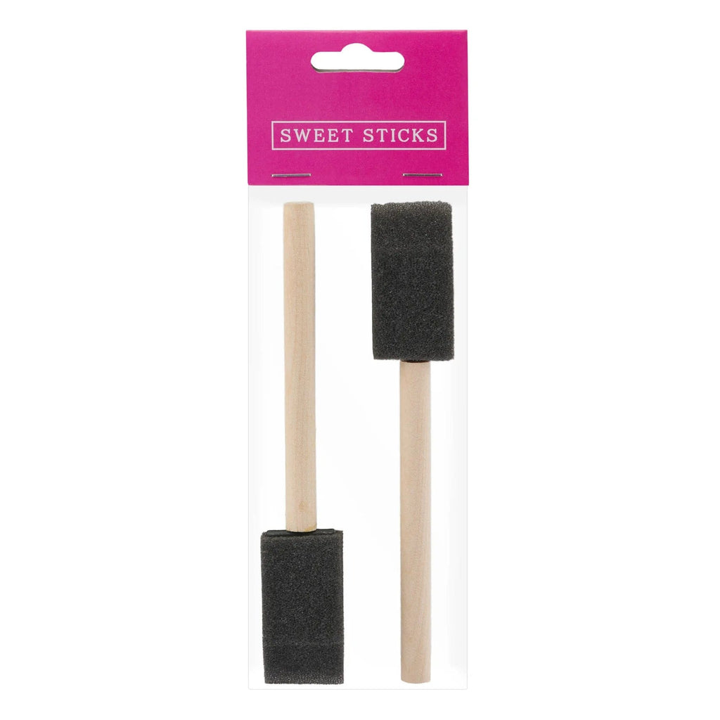 Sweet Sticks 2 Pack of Sponge Brushes