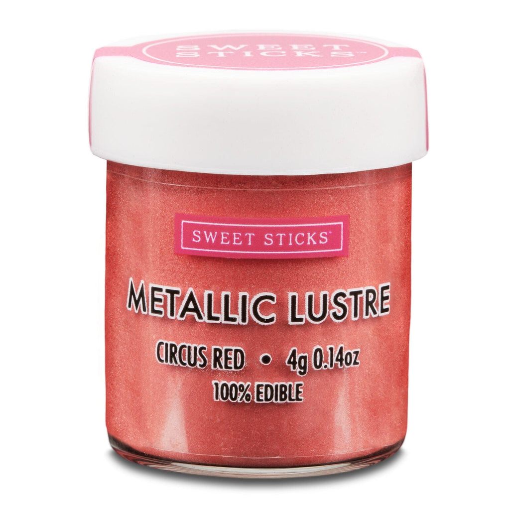 Sweet Sticks Edible Baking Decorations Sweet Sticks Lustre Dust Circus Red